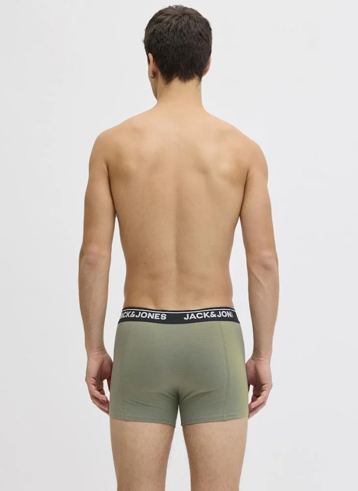 JACK & JONES 3 Pack Of Logo Trunks